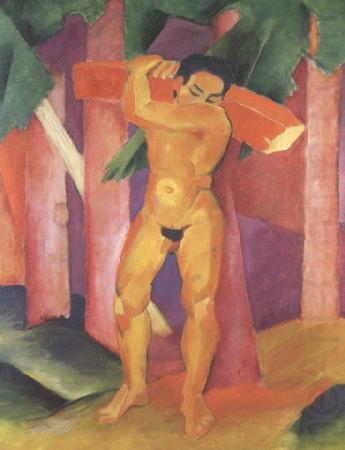 Woodcutter (mk34), Franz Marc